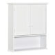 Kleankin Bathroom Cabinet Laundry L60xW20xH70.5cm White