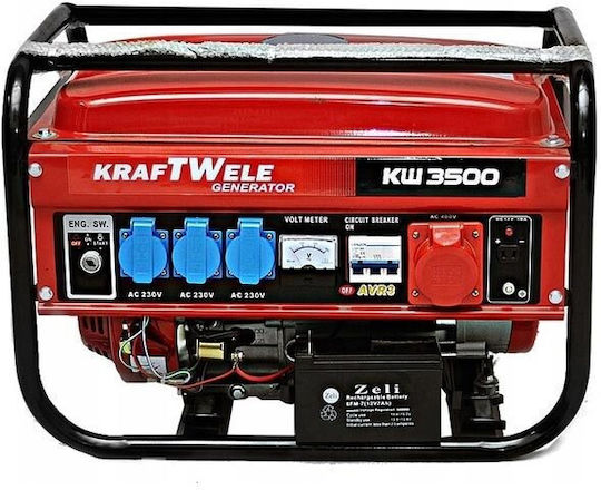 Kraftwele Trifazică Generator Benzină (în patru timpi) Patru timpi cu Autostart