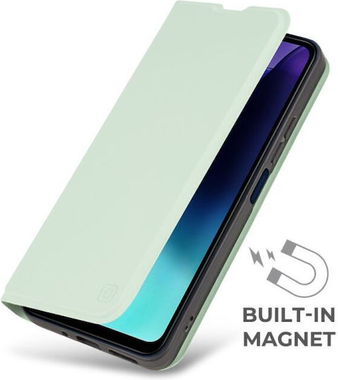 Obal:Me Smoothtouch Leather Back Cover Green for Galaxy A15