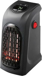 Startseite Heizlüfter Boden Schwarz 400W Startseite Heizlüfter Boden Schwarz 400W