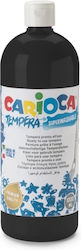Carioca Tempera Farben Black in Flasche 1000ml ...