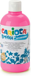 Carioca Tempera Farben Pink in Flasche 500ml 1S...