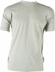 Μπλουζα Armymania Βαμβακερη Κοντομανικη Grey Melange