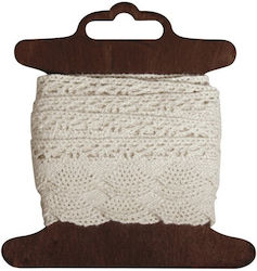 Dantela Beige Baumwolle 1,7cm 3m Katharina Dantela Beige Baumwolle 1,7cm 3m Katharina