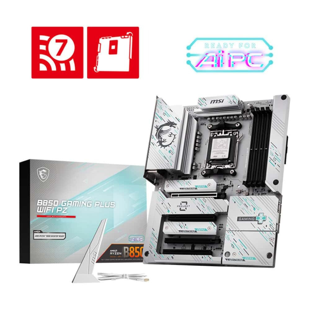 MSI B850 Gaming Plus Wifi PZ Motherboard ATX με AMD AM5 Socket (7E75-001R)
