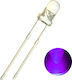 Ultra Violet LEDs 5mm 390-395nm Lila