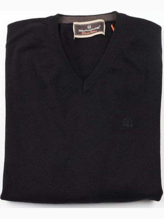 Langarm-Pullover Black