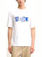 Logo T-shirt Λευκό