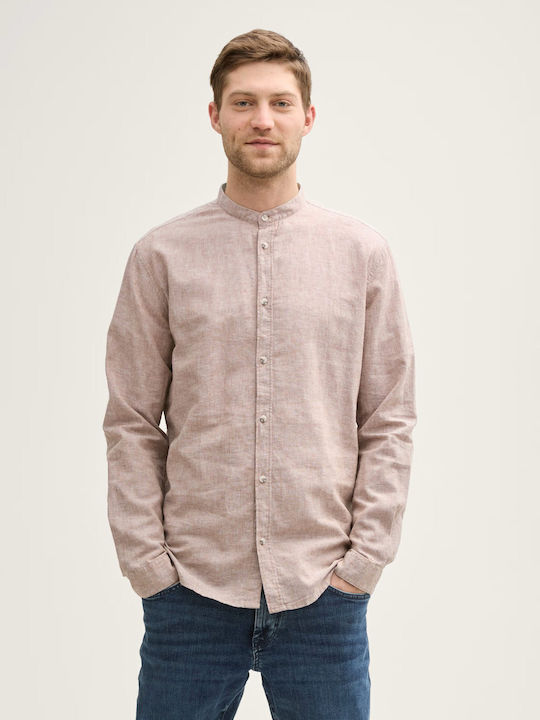Tom Tailor Long-sleeved Shirt Brown