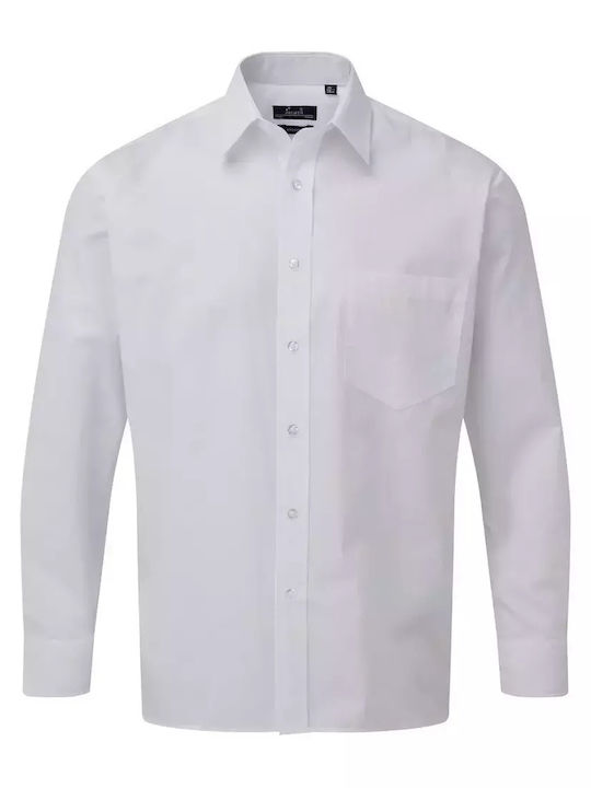 Premier Μακρυμάνικo Πουκάμισο White