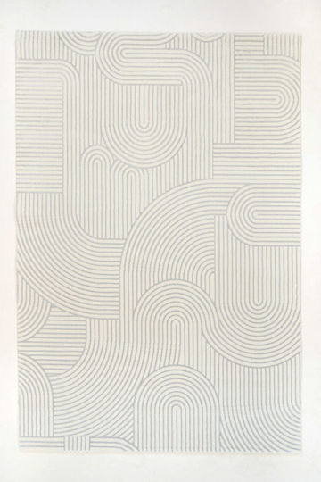 Ezzo Carolina E682b2a Χαλί Τζακιού Διάδρομος Light Grey 80x150cm