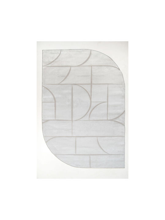 Ezzo Forma E460a2a Χαλί Τζακιού Διάδρομος Light Grey 80x150cm