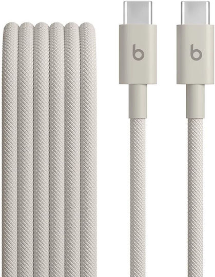 Apple Braided USB 2.0 Cablu USB-C bărbătesc - USB-C Gri 1.5m (MDGD4EE/A)