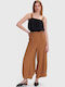 Damen Culotte Brown