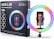 Mj-36 36см RGB Ринг Лайт LED Триножник Подов Стойка за Телефон 14" Инча