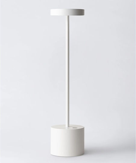 Viosarp Tischlampen mit Weißem Hut und Basis