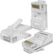 Qoltec Rj45 Durchstecker Cat6 Utp 100 Stück