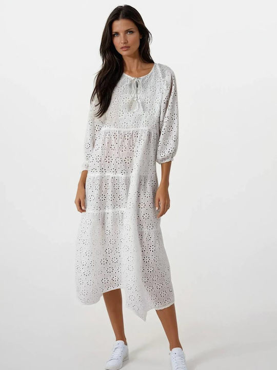 Maxi Rochie Alb