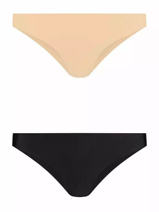 Γυναικείο Brazil χωρίς Ραφές Nude, Black