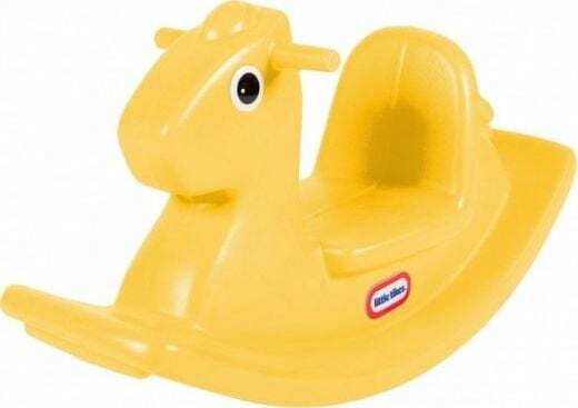 Little Tikes Schaukelspielzeug Pferd für 12++ Monate für ein Gewicht bis zu 45kg Gelb