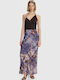 Maxi Φούστα Λεοπάρ Multicolor