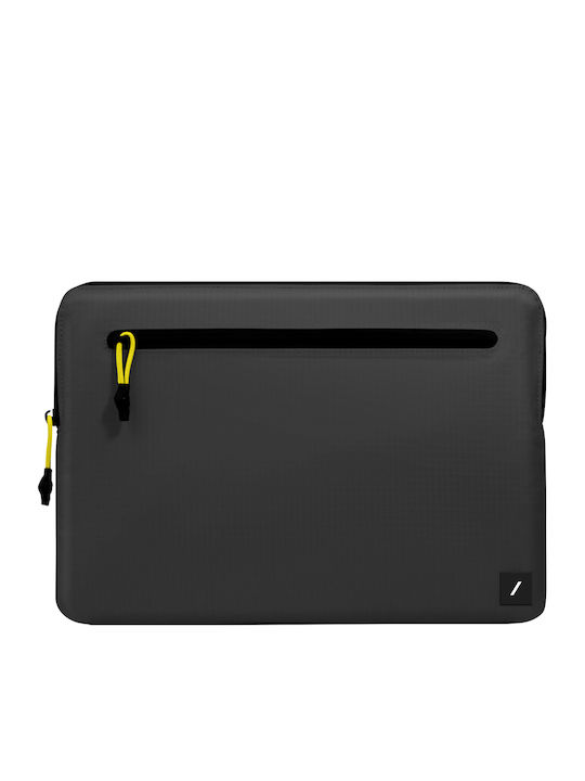 Native Union Reißverschluss-Hülle Macbook Pro 13'' Air 13'' Wasserdicht Recycelte Schwarze
