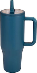 Uncle George Θερμός 1.2lt Καλαμάκι Λαβή Πετρόλ Uncle George Θερμός 1.2lt Καλαμάκι Λαβή Πετρόλ