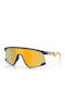 Oakley Bxtr Мъжки Слънчеви Очила с Тъмносин Пластмасов Рамка и Жълти Стъкла