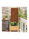Vidaxl Decorative Garden Panel Sc Rusty 50 x 14...