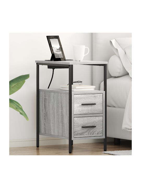 Nachttisch Grey Sonoma 30x48x61cm