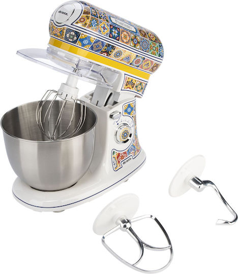 Ariete Positano Stand Mixer 2400W with Stainless Mixing Bowl 5.5lt