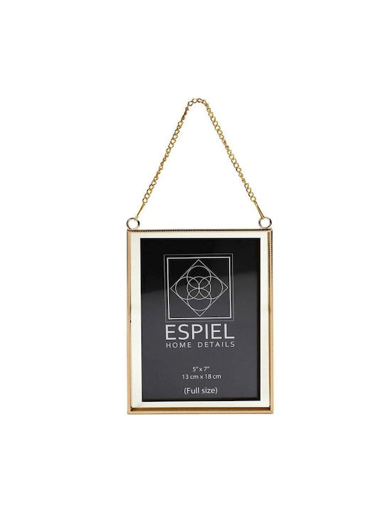 Espiel Κορνίζα Μεταλλική με Κίτρινο Πλαίσιο