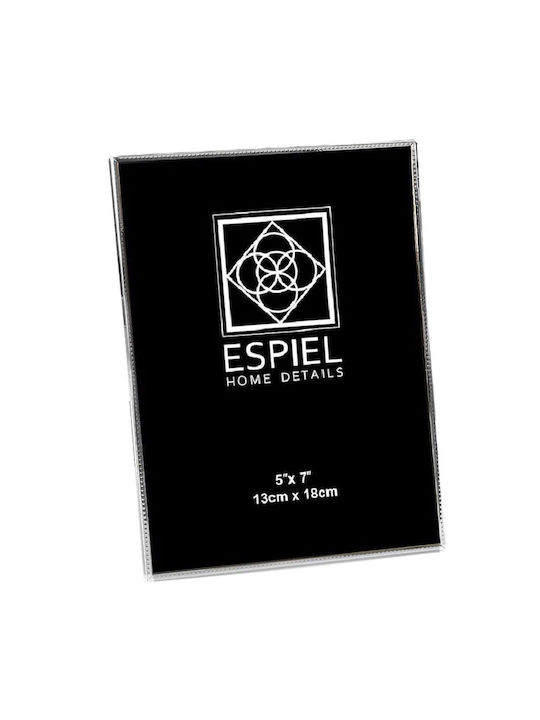 Espiel Metallic Photo Frame with Gray Frame