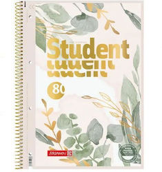 Brunnen Spiral Ruled Notebook A4