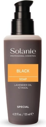 Solanie Spezielles Schwarzes Seifenbad Mit Ichthyol & Duft Lavendel 125ml
