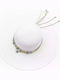 Fragola Wicker Women's Hat White