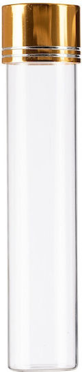 Vază Decorativă Sticlă Tub Ys5057-12s Auriu 2.5x12cm 1buc