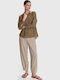 Tunic Long Sleeve Brown
