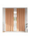 vidaXL Set Perdele Cu Coafură Maro 140x260 cm