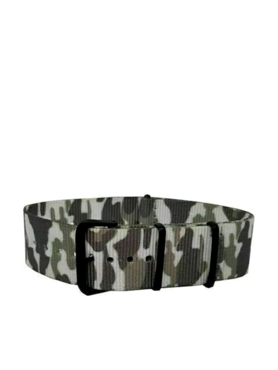 Fabric Strap Khaki 22mm