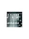Dizas Duschvorhang 180x180cm White/Black