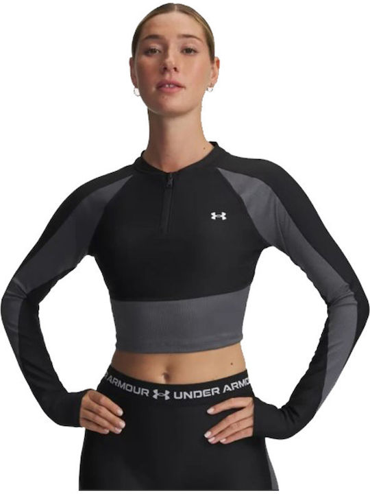 Under Armour Μπλούζα Μαύρη