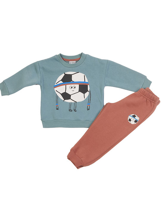Trax Kinder Sweatpants Set - Jogginganzug Bay Leaf Mint