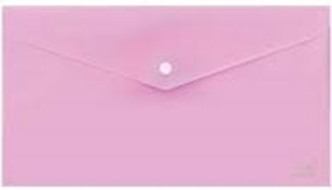Φακελος Κουμπι Επιταγων Typotrast Pastel Ροζ Fp25301-09