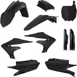 Комплект Пластмасови Части За Мотоциклет Acerbis Yamaha Yz250f 19-23 Yz450f 18-22 Черни Комплект Пластмасови Части За Мотоциклет Acerbis Yamaha Yz250f 19-23 Yz450f 18-22 Черни