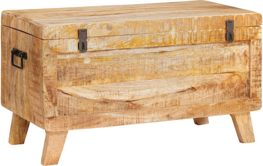 vidaXL Cutie Decorativă Lemn Depozitare 70x35x40cm