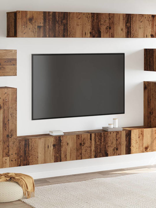 Living Room TV Unit Old Wood L30.5xW30xH30cm
