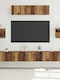 Living Room TV Unit Old Wood L80xW30xH30cm
