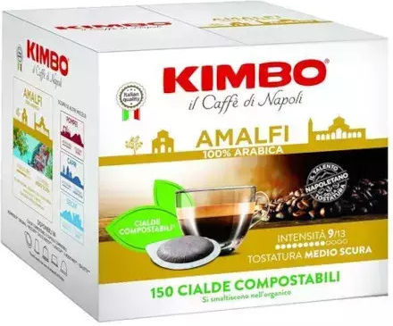 Kimbo Capsule Espresso Amalfi Compatibile cu Mașina E.S.E. Pod 150capace