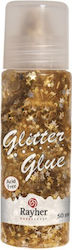Glitzer Kleber Space Gold 50ml